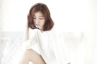 ミディアム 松島 涼花のヘアスタイル