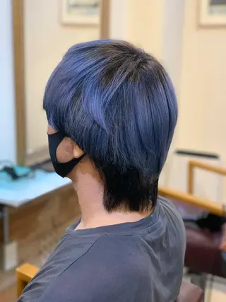 ショート CECIL hair なんば店所属・メンズパーマ 艶髪☆店長☆有馬のヘアスタイル