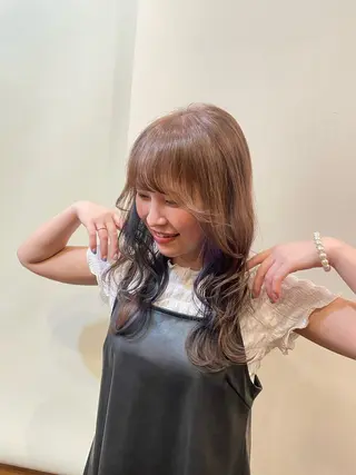 カラー 白髪ケア  BAUM まやのヘアスタイル