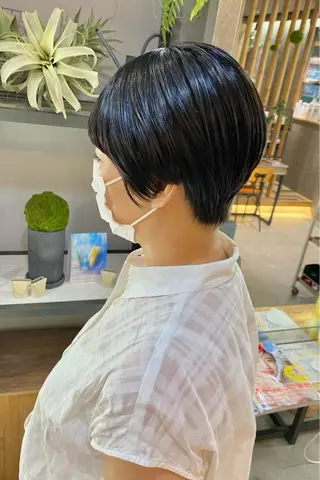 ショート 菊地 紗矢のヘアスタイル