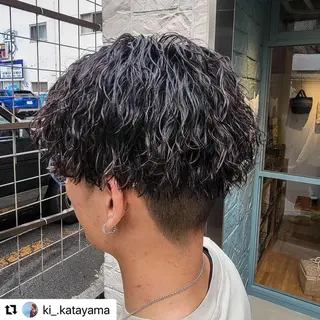 ミディアム カラー メンズ 🩷Eny terrace🩷のヘアスタイル