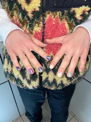 ネイル メンズ/艶髪/カラー サクラ🌸のヘアスタイル