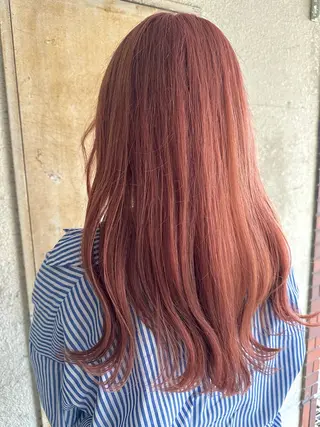 ロング カラー INCEHAIR所属・小畑日那/モデル募集 /透明感/ヘアセットのヘアスタイル