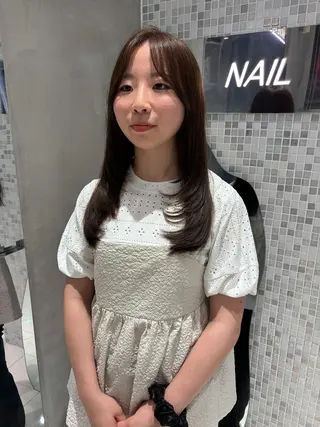 ロング 透明感カラー/set /hana🍀🪽‪のヘアスタイル