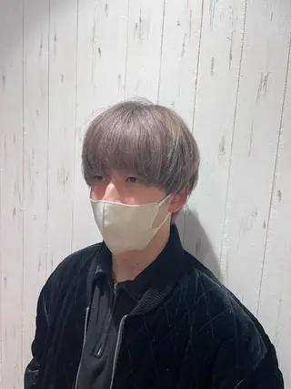 ショート カラー メンズ dogstar小林諒 レイヤー/パーマのヘアスタイル