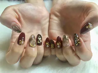 ネイル Amber21.所属・Nagahama Akariのネイルデザイン