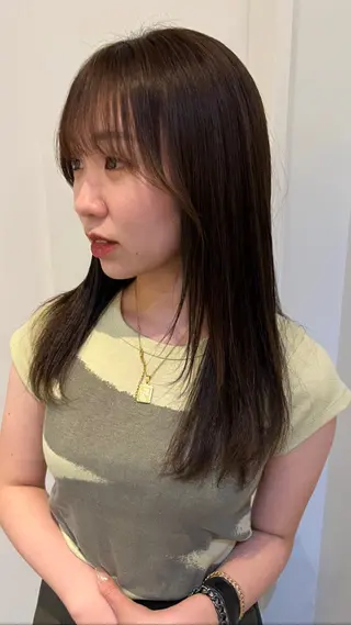 ミディアム KOCHAB本山所属・三谷 はるなのヘアスタイル