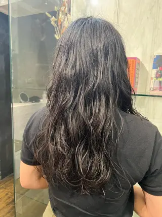 ロング パーマ ROBBY所属・松井美樹/似合わせ ガーリー・韓国のヘアスタイル