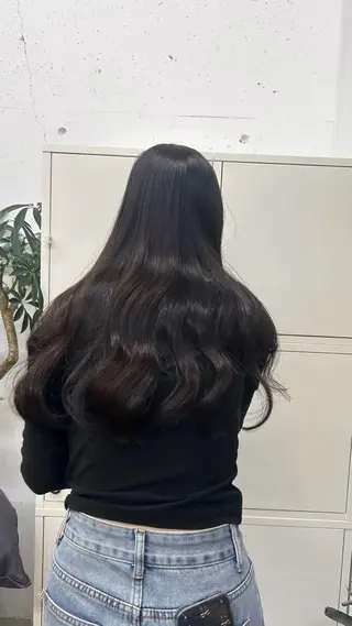 ロング muku所属・レディースカット モデル/ayunaのヘアスタイル