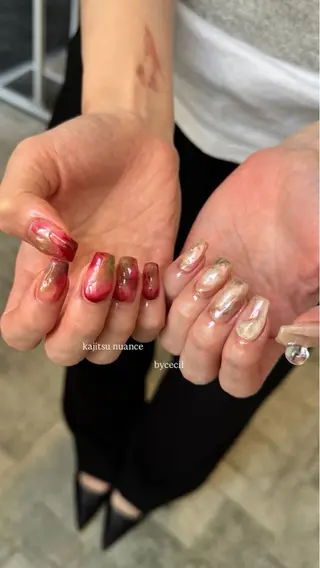 ネイル GRANDE大須 Cecil💜のネイルデザイン