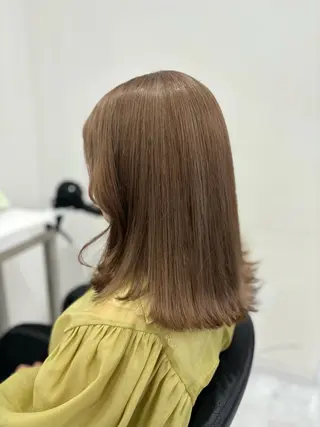 ミディアム カラー 透明感💕今っぽ似合 わせ𝐍𝐨. 𝟏のヘアスタイル