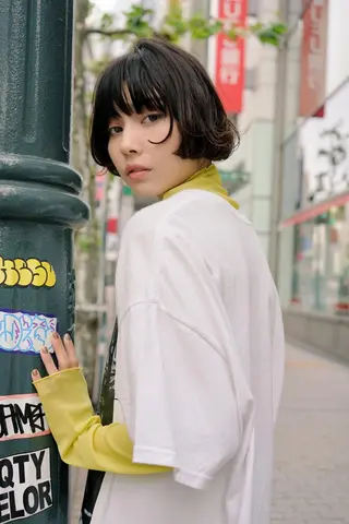 カラー ショート パーマ 小島 光雄のヘアスタイル