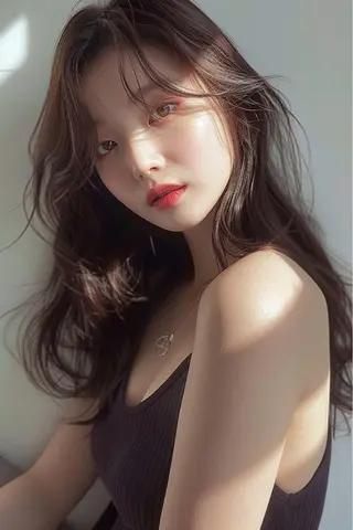 セミロング lana hair 新宿/髪質改善のヘアスタイル