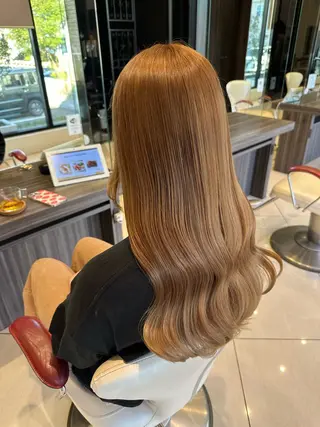 セミロング カラー 古畑 佑悟のヘアスタイル