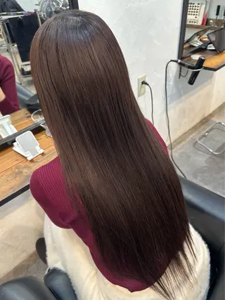 ロング 🫧シールエクステ/ カラー🫧アサミ️のヘアスタイル