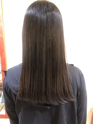 ロング パーマ 渋谷 留菜のヘアスタイル
