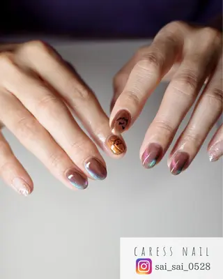 ネイル caress nail カレスネイル 代々木上原所属・カレスネイル さいのネイルデザイン