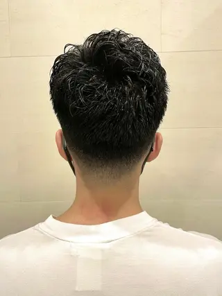 ショート メンズ Graceful BarBer platinum所属・無料メンズカット💈 遠山泰輝のヘアスタイル