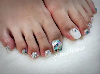 ネイル She nail studio 原宿所属・パラジェル有/ スカルプ/mahoのネイルデザイン