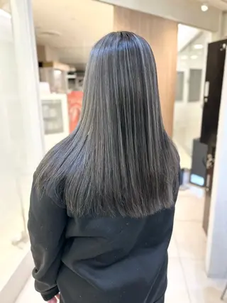 ロング カラー 似合わせカラー/艶 髪質改善/ヨシザキのヘアスタイル