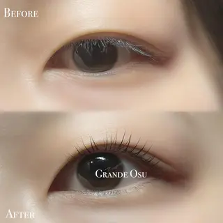 マツエク・マツパ GRANDE OSU 藤原/eye店長のマツエク・マツパデザイン