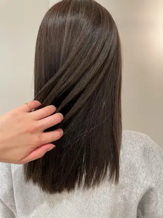 ロング 韓国風ヘア♡ runaのヘアスタイル