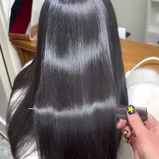 ロング カラー ツヤ髪✨髪質 改善 渋谷 ｻﾜのヘアスタイル