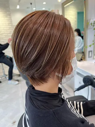 ショート カラー 🥇メンズ特化 伊東輝のヘアスタイル