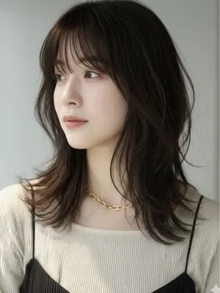 ロング 🫧毛先カット 🫧山中沙希のヘアスタイル