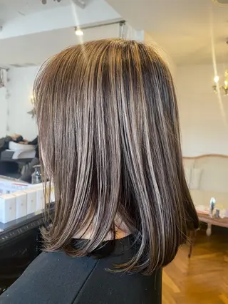 セミロング 兵藤 雅也のヘアスタイル