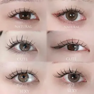 マツエク・マツパ 田中 綺乃のマツエク・マツパデザイン