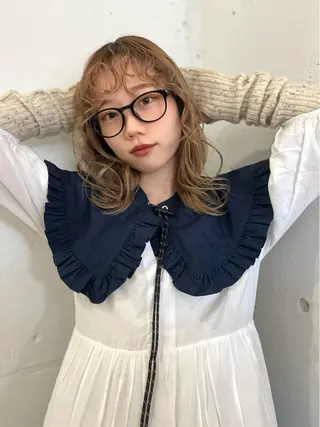 ミディアム ♡FERIA桃山台 サイトウ ユウ♡のヘアスタイル