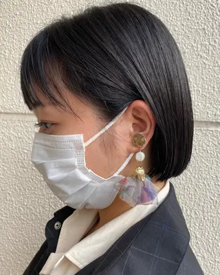 ショート ambellir 山本伽椰のヘアスタイル