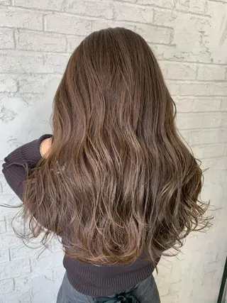 セミロング 🇺🇸ハイライト特 化美容師🇺🇸漆沢のヘアスタイル