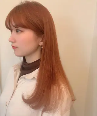 ロング カラー まろやか透明感カラー ♡MANAのヘアスタイル