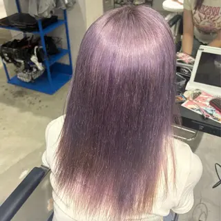 ミディアム 大阪／カラーモデル/ ハイトーン/みゅうのヘアスタイル