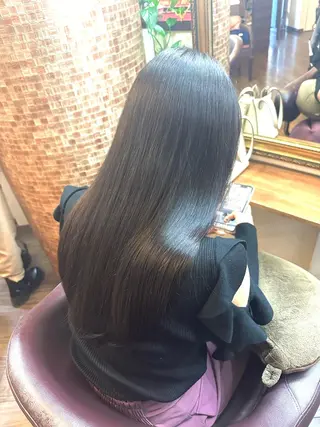 ロング カラー 🌱ケミカル美容師 未来を綺麗に🌱優吾のヘアスタイル