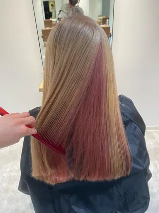 ロング カラー オスズ 🎀´-のヘアスタイル