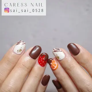 ネイル caress nail カレスネイル 代々木上原所属・カレスネイル さいのネイルデザイン