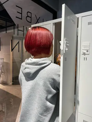 ショート Cielro【 シェイロ 】所属・Cielro/ダブル カラー/西田咲希のヘアスタイル