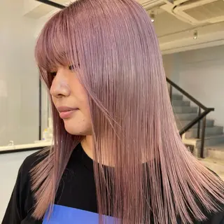 ロング カラー 💘𝖕𝖎𝖓𝖐 ʜᴀɪʀ💘KAIのヘアスタイル