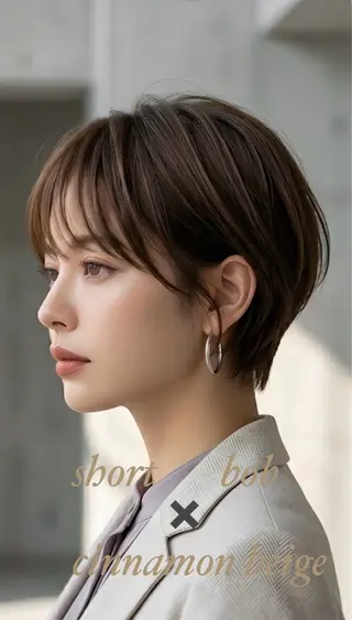 ショート カラー M.SLASH 辻 孝志のヘアスタイル