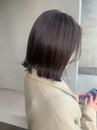 ミディアム ブリーチ/アレンジ 天満/chihiroのヘアスタイル