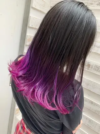 セミロング カラー ヘアアレンジ 指名支持率NO.1 スタイリストのヘアスタイル