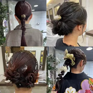 ヘアアレンジ ‪るか/‪透明感 カラー/アレンジのヘアスタイル