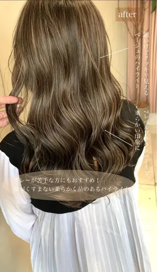 ロング カラー Bree"ze所属・大河原 修太のヘアスタイル