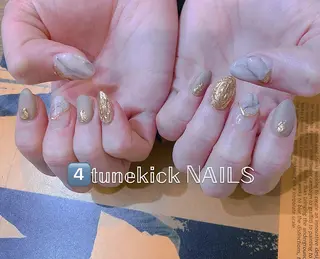 ネイル 4tunekick NAILS(フォーチュンキックネイルズ)所属・光森 淳子のネイルデザイン