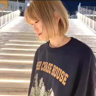 ショート カラー 一ノ瀬 暁のヘアスタイル