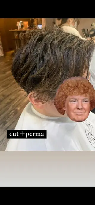 パーマ メンズ HAIR SALON M Fes 池袋所属・韓国風艶髪✨ 高松静香☑️のヘアスタイル