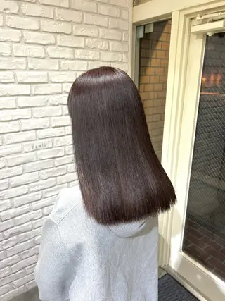 セミロング ︎☀️はるき︎︎☁️ 似合わせ/ハイトーンのヘアスタイル